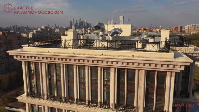 Клубный дом «Счастье на Ломоносовском». Ход строительства. Май 2022 смотреть онлайн