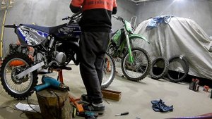 Стоимость восстановления и обслуживания кроссового мотоцикла YAMAHA YZ. AVER's GARAGE