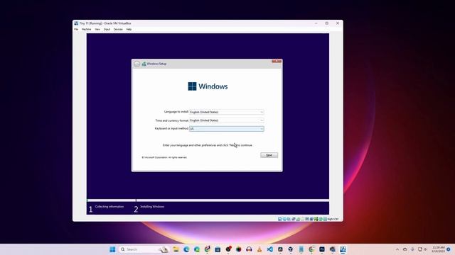 How To Install Tiny11 (Windows 11 Lite) In a VirtualBox!