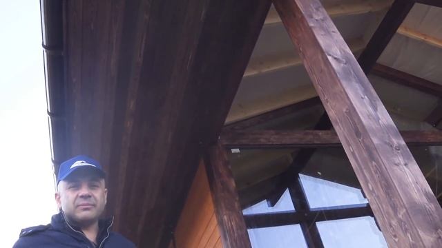 Фахверковый дом 6,4 на 6,4 со вторым светом и террасой. Внешний контур. Москва. "Строй и Живи" смотреть онлайн