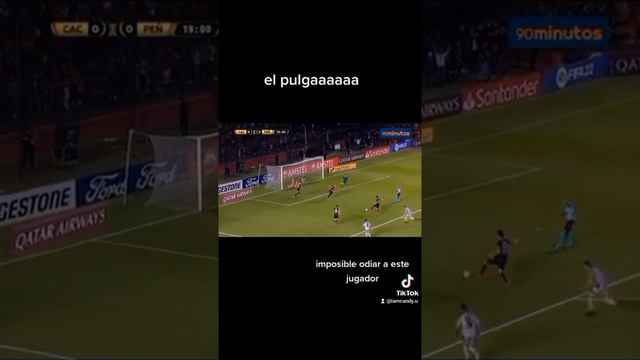 el Pulga Rodríguez vs Peñarol