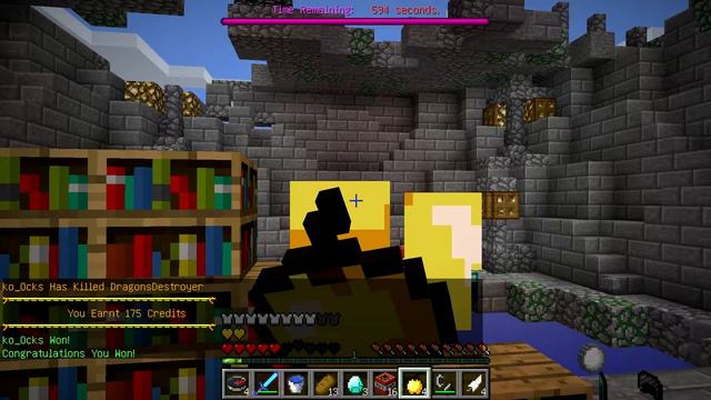 Поджигаем пуканы (в прямом смысле). Skywars 1- Minecraft смотреть онлайн