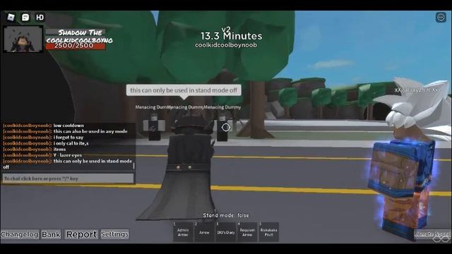 SHADOW THE WORLD REQUIEM SHOWCASE!! (an infinite adventure roblox) смотреть онлайн