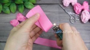 Как я сделала ОЧЕНЬ симпатичные бантики ОЧЕНЬ простым способом