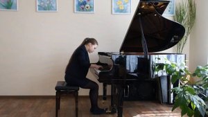1  И С Бах 3 х голосная инвенция ми минор