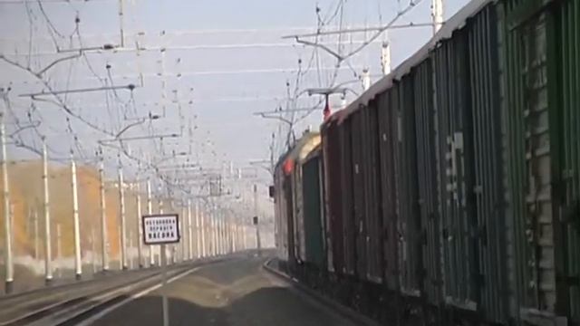 2ЭС6-470, о.п. Павино, 03.10.2015 смотреть онлайн