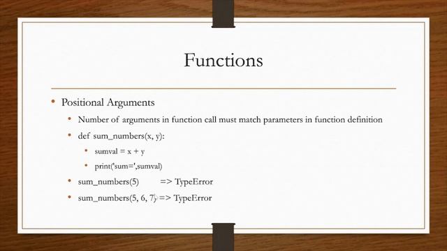 Python Complete Course | Python tutorial 67 Positional Arguments