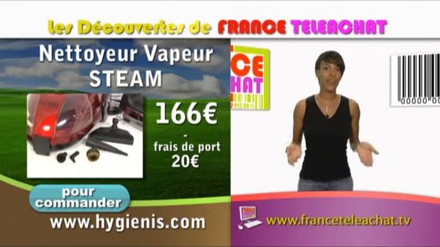 Nettoyeur vapeur Steam France Teleachat смотреть онлайн