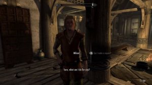 Skyrim: Carlotta, bard pest resolution in Whiterun.