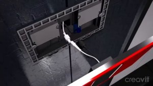 Замена механической кнопки в инсталляции Creavit на сенсорную FP8003