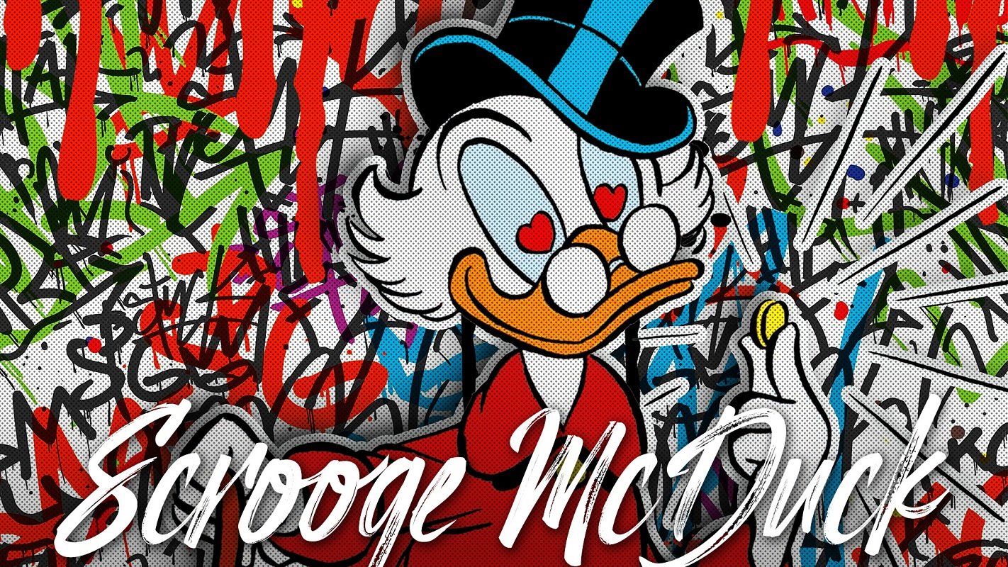 ДЕНЕЖНАЯ КАРТИНА - Влюбленный Скрудж  | Scrooge McDuck