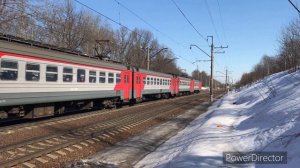 Железнодорожный микс #11. Поезда на Ярославском ходу
