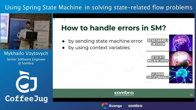 Using Spring State Machine in solving state-related flow problems by Mykhailo Voytovych | CoffeeJUG