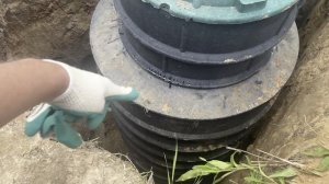 Септик и Кессон для дачи из полимерных колец - вариант когда ЖБИ не вариант!