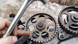 Приоткрытые выпускные клапана Реззо Такума Ланос Нубира 1.6 16v