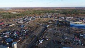 Поселок Кысыл-сыр Вилюйского улуса (района) республики Саха (Якутия)