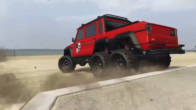 GTA:Online-Benefactor Dubsta 6x6 смотреть онлайн