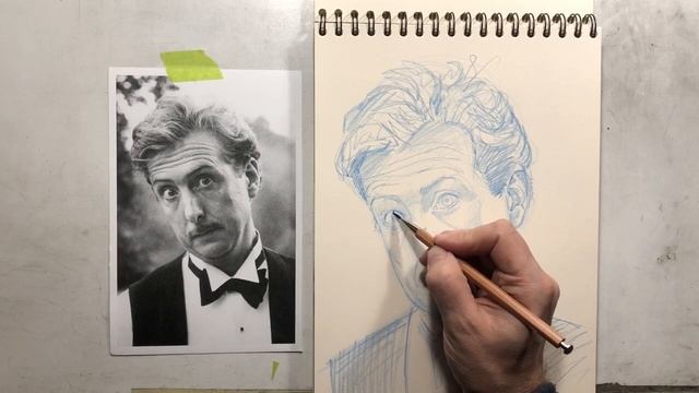 Eric Idle (Monty Python) warmup sketch in Blue