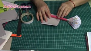 Сделаем ВЕЕР в японском стиле/ DIY Make a fan. ХоббиМаркет