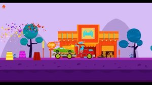 Dinosaur Truck/Грузовик Динозавров.Водитель грузовика Динозавр.Мультик Игра для Детей про Динозавро