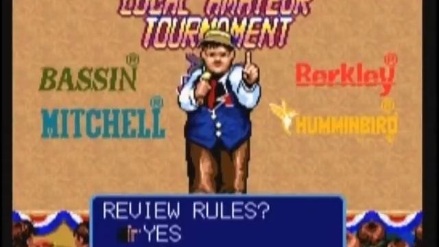 Let's Play Bassin's Black Bass SNES Part 1 смотреть онлайн