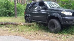 Преодоление бревна в замедленной съёмке