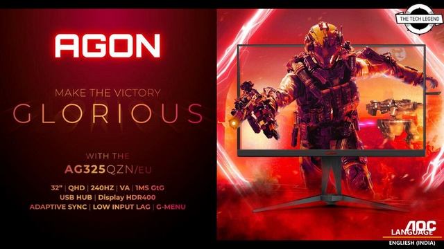 AOC AGON AG325QZN/EU Gaming Monitor With 24 Inch, 27 Inch And 32 Inch Launched - All Spec, Features смотреть онлайн