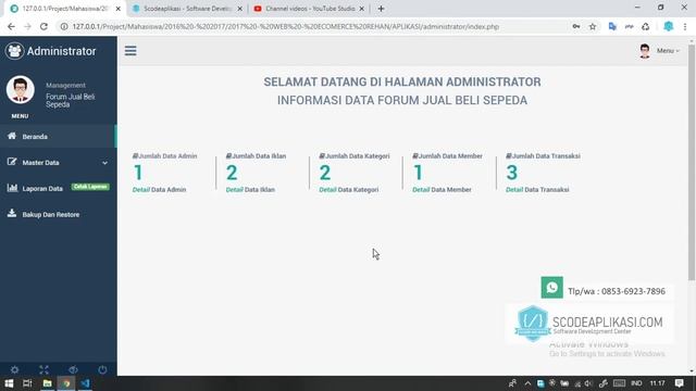 PHP - Source Code Aplikasi forum jual beli sepeda kota jambi