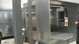 Покрасочная камера Airlung с водяной завесой и каскадным гидрофильтром
