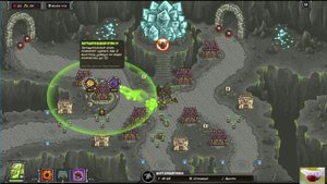 Kingdom Rush Frontiers (Ветеран) → Янтарные Глубины