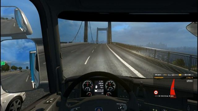 Прохождение Euro Truck Simulator 2 v1 18 1 #2 Сухое молоко в Швецию смотреть онлайн