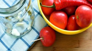 Маринованные помидоры сладко-острые