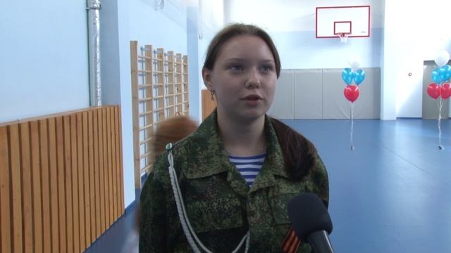 В школе села Новоисетское отремонтирован спортивный зал. Панорама 8 сентября 2023