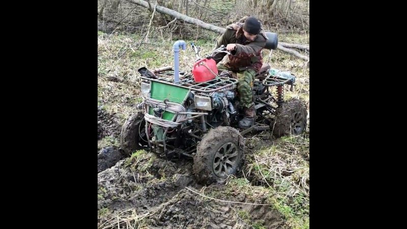 Квадроцикл на бездорожье №50в #offroad