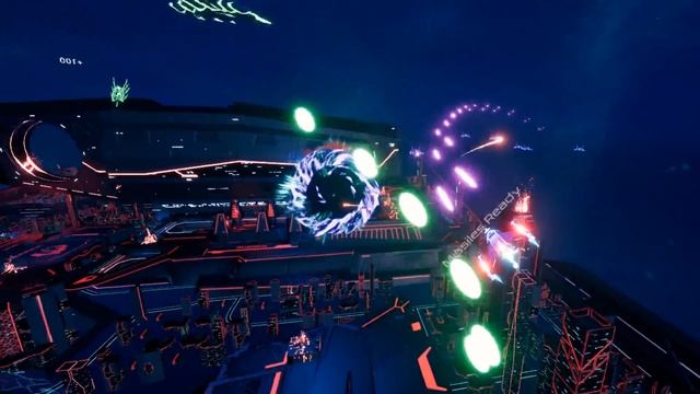Check Out MSI Electric City - Space Invaders in Virtual Reality - Game Review - HTC Vive Gameplay смотреть онлайн