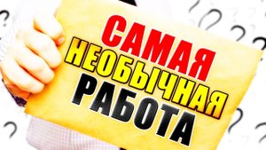 Необычные профессии мира