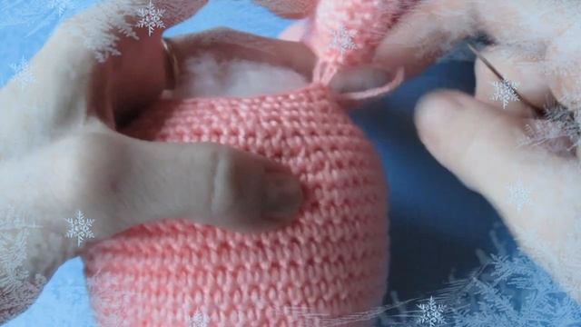 Как пришить голову к вязаной игрушке? смотреть онлайн