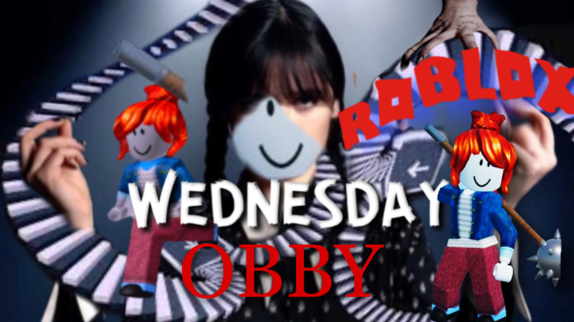 Wednesday Obby |roblox |Прохождение | Шувалова |s_p0ntom_pod_z0ntom