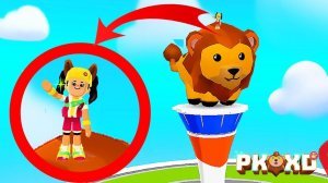 PK XD ЗАПРЫГНУЛА НА ЛЬВА НА МАЯК  ОБНОВЛЕНИЕ - ФЕСТИВАЛЬ ПИТОМЦЕВ !!!