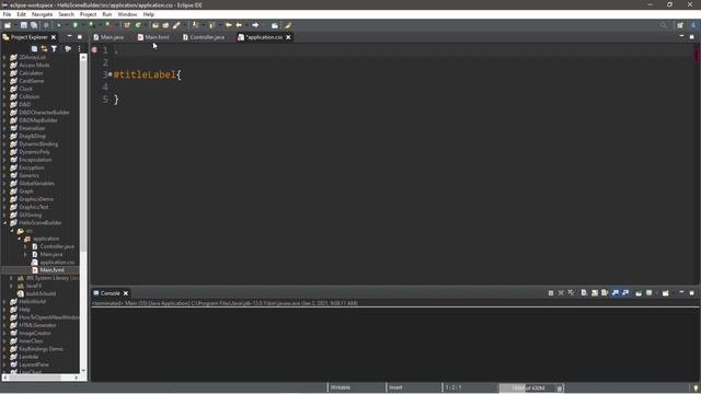JavaFX CSS Styling ?
