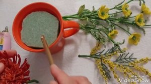 Композиция "Яркое настроение" Часть 2 МК от Koshka2015 - цветы из бисера, бисероплетение, МК