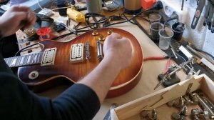 Сборка электрогитары Les Paul (Стефани Бурст. Часть 6)