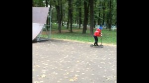 Паркур на самокате