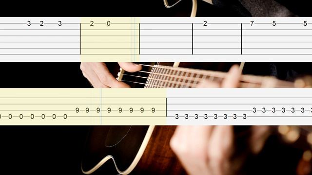 The Final Countdown - Europe | Guitar Tabs, Guitar Tutorial (Bass guitar, Fingerstyle)