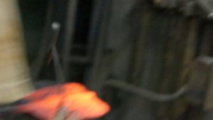 To stamp blacksmith's hallmark. Клеймо кузнеца. Кузнечное дело.
