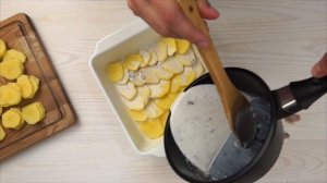 Гратен из картофеля — рецепт приготовления