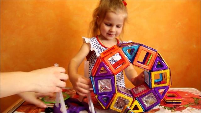 Магнитный конструктор MAGFORMERS CARNIVAL смотреть онлайн