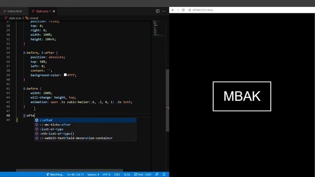 【MBAK】Modal | CSS & JavaScript | Content Reveal Effects #onlinetutorials