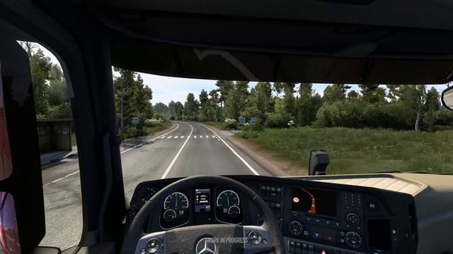 Euro Truck Simulator 2: Heart of Russia - Vyazma to Kaluga Gameplay смотреть онлайн