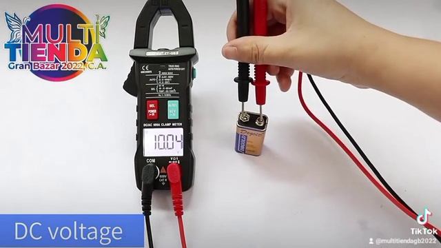 Tester Pinza Amperimetro Digital Zt-qb9 cod 182 смотреть онлайн